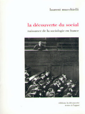 cover image of La découverte du social